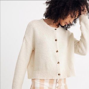 MADEWELL DEVILLE CARDIGAN NWOT